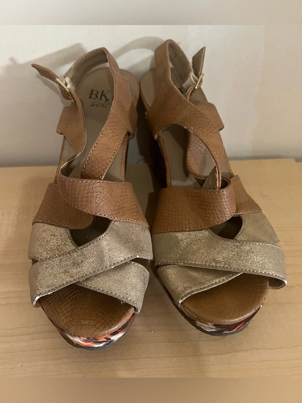 Women's BKE Wedge Sandals